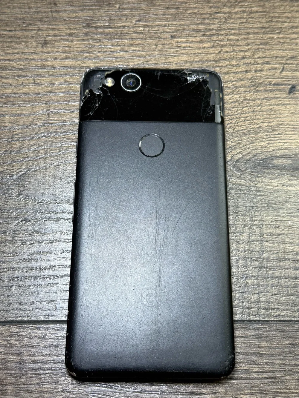 Google Pixel 2 Just Black Cell Phone GO11A Broken Display Electronics Devices
